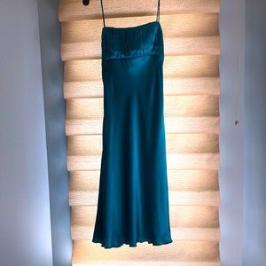 Women’s teal dress